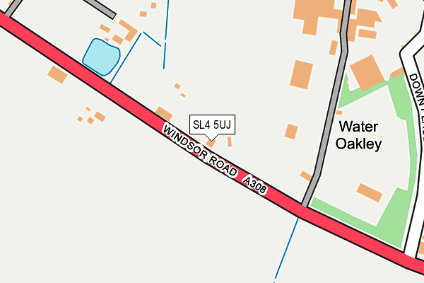 SL4 5UJ map - OS OpenMap – Local (Ordnance Survey) SL4 5UJ map - OS OpenMap – Local (Ordnance Survey)