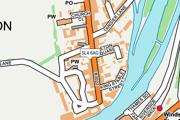SL4 6AG map - OS OpenMap – Local (Ordnance Survey) SL4 6AG map - OS OpenMap – Local (Ordnance Survey)