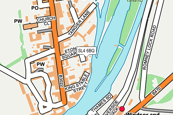 SL4 6BQ map - OS OpenMap – Local (Ordnance Survey) SL4 6BQ map - OS OpenMap – Local (Ordnance Survey)