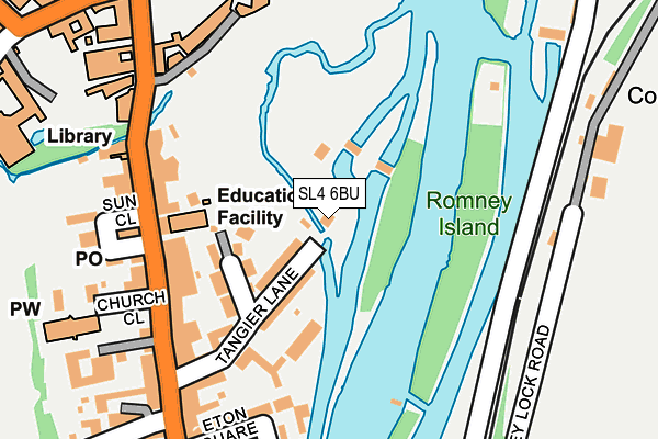 SL4 6BU map - OS OpenMap – Local (Ordnance Survey) SL4 6BU map - OS OpenMap – Local (Ordnance Survey)