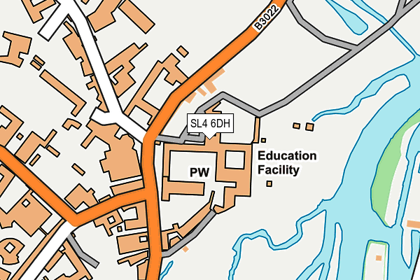 SL4 6DH map - OS OpenMap – Local (Ordnance Survey) SL4 6DH map - OS OpenMap – Local (Ordnance Survey)