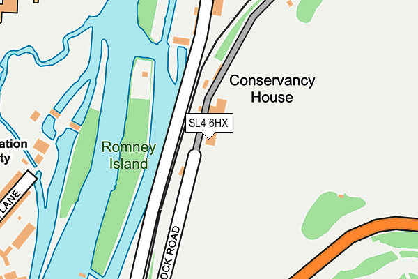 SL4 6HX map - OS OpenMap – Local (Ordnance Survey) SL4 6HX map - OS OpenMap – Local (Ordnance Survey)