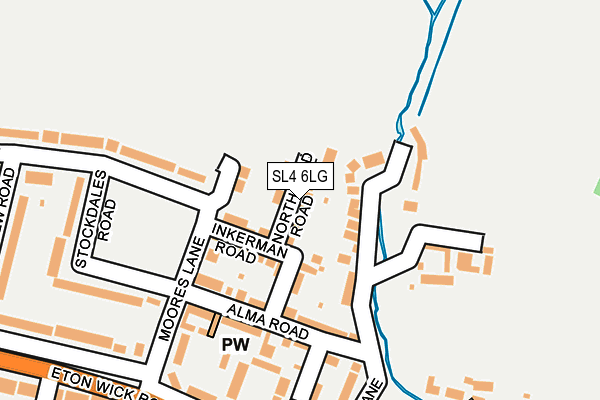 SL4 6LG map - OS OpenMap – Local (Ordnance Survey) SL4 6LG map - OS OpenMap – Local (Ordnance Survey)
