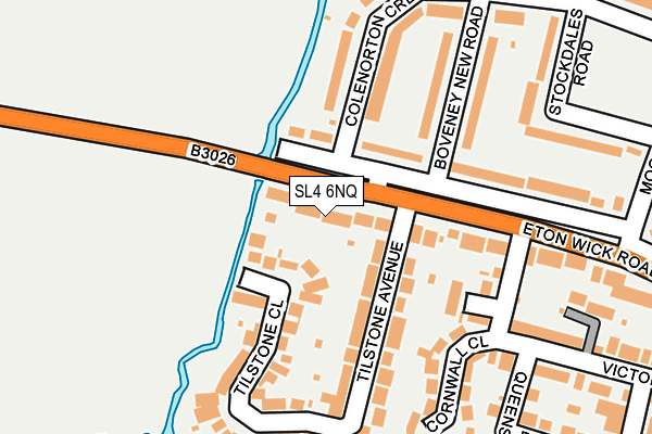 SL4 6NQ map - OS OpenMap – Local (Ordnance Survey) SL4 6NQ map - OS OpenMap – Local (Ordnance Survey)