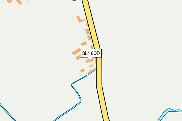 SL4 6QD map - OS OpenMap – Local (Ordnance Survey) SL4 6QD map - OS OpenMap – Local (Ordnance Survey)