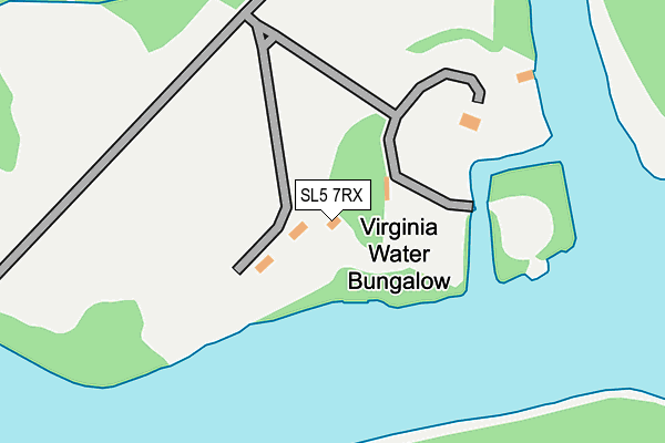 SL5 7RX map - OS OpenMap – Local (Ordnance Survey) SL5 7RX map - OS OpenMap – Local (Ordnance Survey)