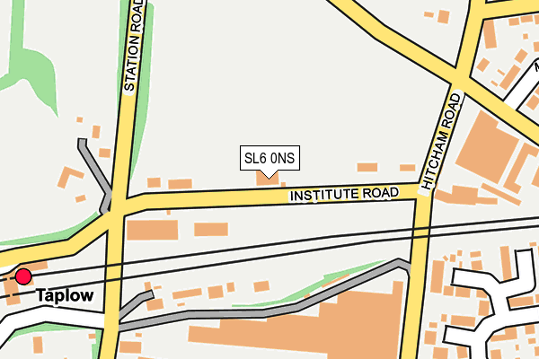 SL6 0NS map - OS OpenMap – Local (Ordnance Survey) SL6 0NS map - OS OpenMap – Local (Ordnance Survey)