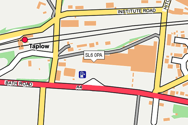 SL6 0PA map - OS OpenMap – Local (Ordnance Survey) SL6 0PA map - OS OpenMap – Local (Ordnance Survey)