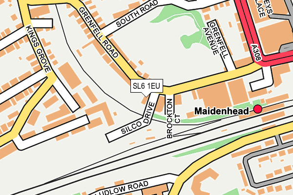 SL6 1EU map - OS OpenMap – Local (Ordnance Survey) SL6 1EU map - OS OpenMap – Local (Ordnance Survey)