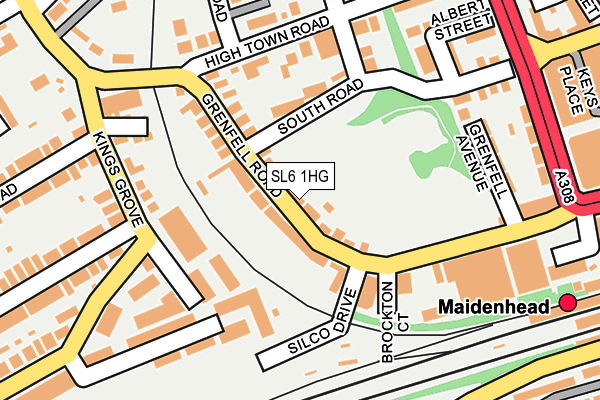 SL6 1HG map - OS OpenMap – Local (Ordnance Survey) SL6 1HG map - OS OpenMap – Local (Ordnance Survey)