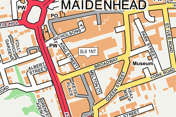 SL6 1NT map - OS OpenMap – Local (Ordnance Survey) SL6 1NT map - OS OpenMap – Local (Ordnance Survey)