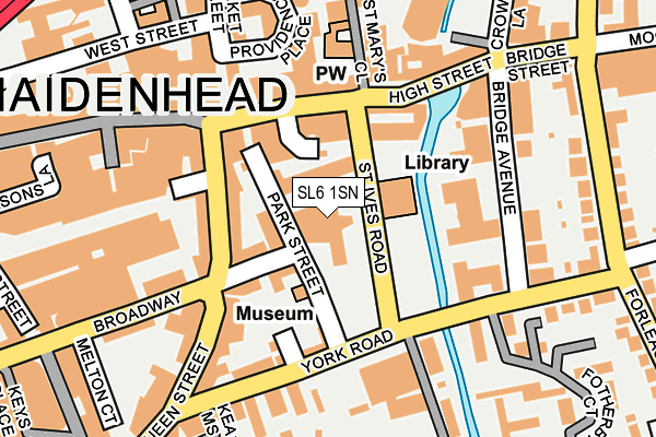 SL6 1SN map - OS OpenMap – Local (Ordnance Survey) SL6 1SN map - OS OpenMap – Local (Ordnance Survey)