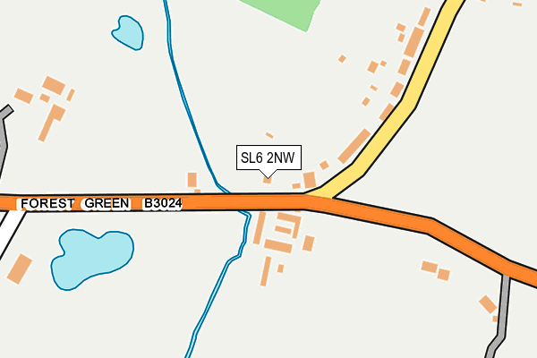 SL6 2NW map - OS OpenMap – Local (Ordnance Survey) SL6 2NW map - OS OpenMap – Local (Ordnance Survey)