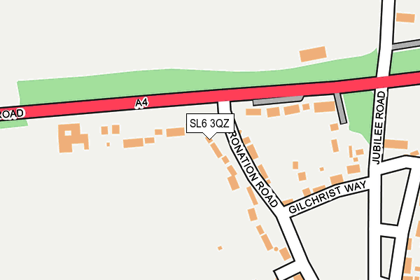 SL6 3QZ map - OS OpenMap – Local (Ordnance Survey) SL6 3QZ map - OS OpenMap – Local (Ordnance Survey)