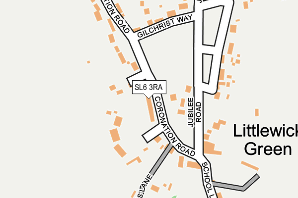 SL6 3RA map - OS OpenMap – Local (Ordnance Survey) SL6 3RA map - OS OpenMap – Local (Ordnance Survey)