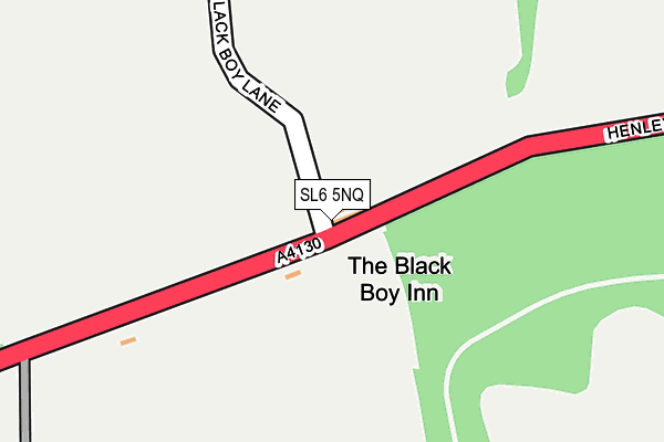 SL6 5NQ map - OS OpenMap – Local (Ordnance Survey) SL6 5NQ map - OS OpenMap – Local (Ordnance Survey)