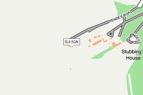 SL6 6QN map - OS OpenMap – Local (Ordnance Survey) SL6 6QN map - OS OpenMap – Local (Ordnance Survey)