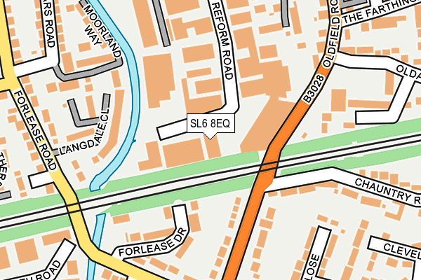 SL6 8EQ map - OS OpenMap – Local (Ordnance Survey) SL6 8EQ map - OS OpenMap – Local (Ordnance Survey)