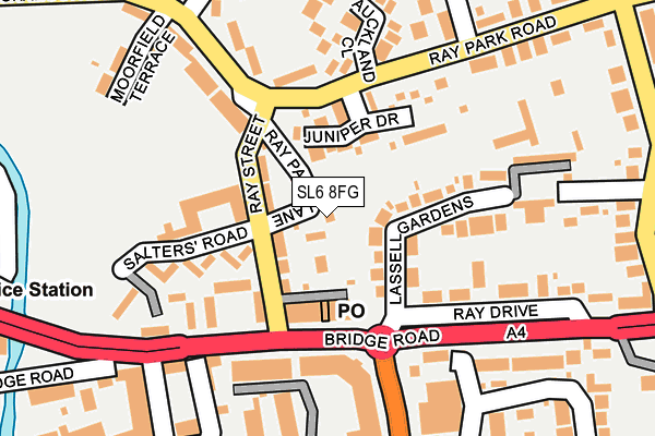 SL6 8FG map - OS OpenMap – Local (Ordnance Survey) SL6 8FG map - OS OpenMap – Local (Ordnance Survey)