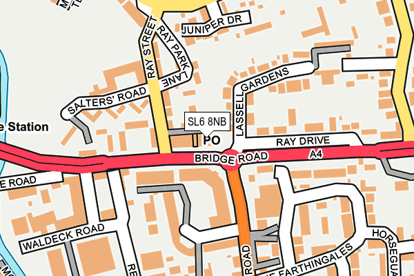 SL6 8NB map - OS OpenMap – Local (Ordnance Survey) SL6 8NB map - OS OpenMap – Local (Ordnance Survey)