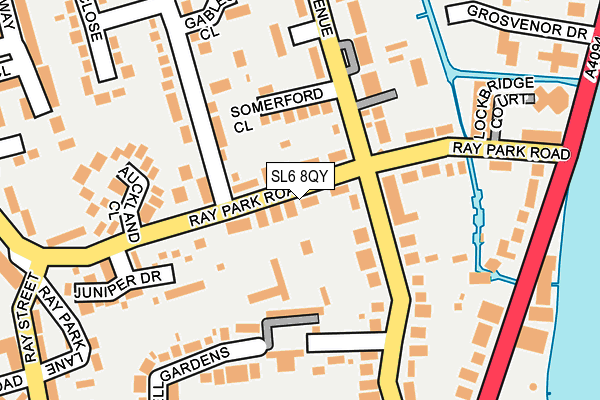 SL6 8QY map - OS OpenMap – Local (Ordnance Survey) SL6 8QY map - OS OpenMap – Local (Ordnance Survey)