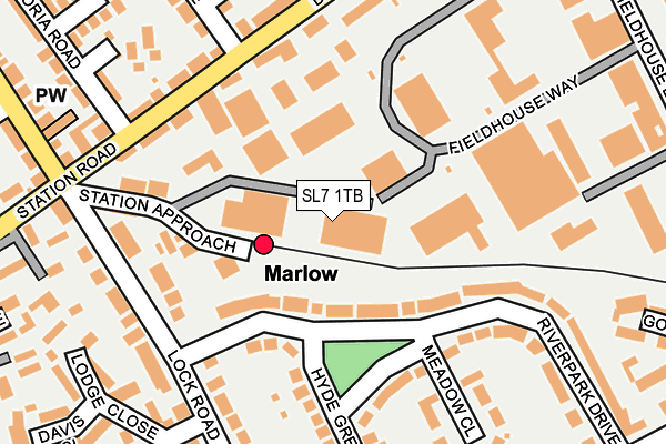SL7 1TB map - OS OpenMap – Local (Ordnance Survey) SL7 1TB map - OS OpenMap – Local (Ordnance Survey)