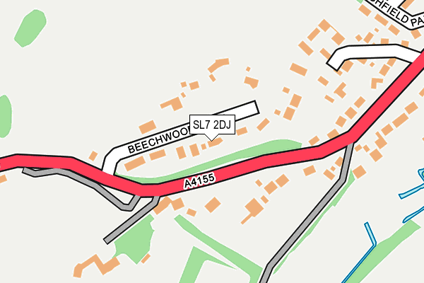 SL7 2DJ map - OS OpenMap – Local (Ordnance Survey) SL7 2DJ map - OS OpenMap – Local (Ordnance Survey)