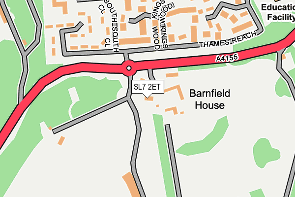 SL7 2ET map - OS OpenMap – Local (Ordnance Survey) SL7 2ET map - OS OpenMap – Local (Ordnance Survey)