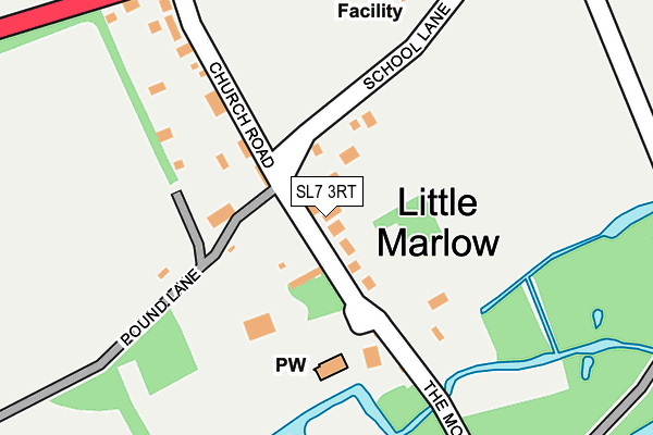 SL7 3RT map - OS OpenMap – Local (Ordnance Survey) SL7 3RT map - OS OpenMap – Local (Ordnance Survey)