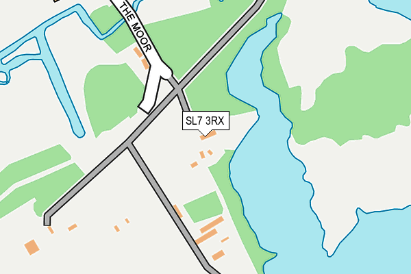 SL7 3RX map - OS OpenMap – Local (Ordnance Survey) SL7 3RX map - OS OpenMap – Local (Ordnance Survey)