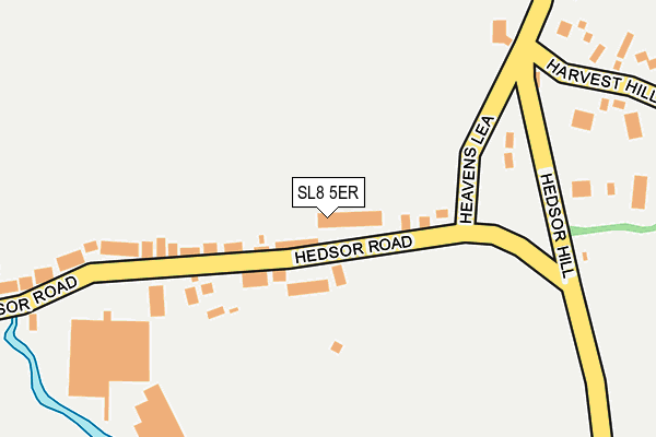 SL8 5ER map - OS OpenMap – Local (Ordnance Survey) SL8 5ER map - OS OpenMap – Local (Ordnance Survey)