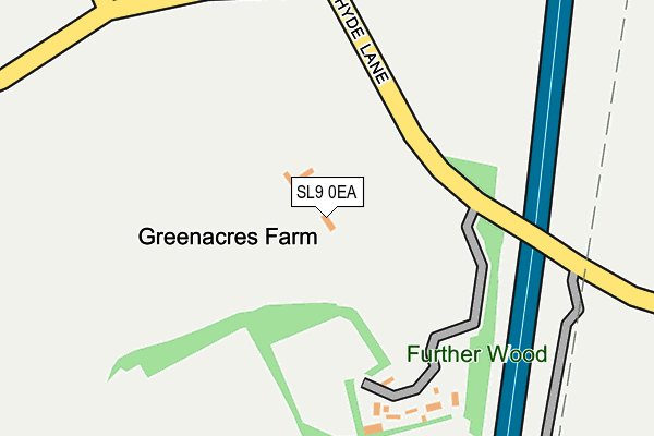 SL9 0EA map - OS OpenMap – Local (Ordnance Survey) SL9 0EA map - OS OpenMap – Local (Ordnance Survey)