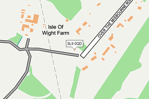 SL9 0QD map - OS OpenMap – Local (Ordnance Survey) SL9 0QD map - OS OpenMap – Local (Ordnance Survey)