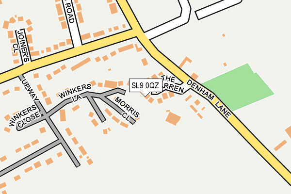 SL9 0QZ map - OS OpenMap – Local (Ordnance Survey) SL9 0QZ map - OS OpenMap – Local (Ordnance Survey)