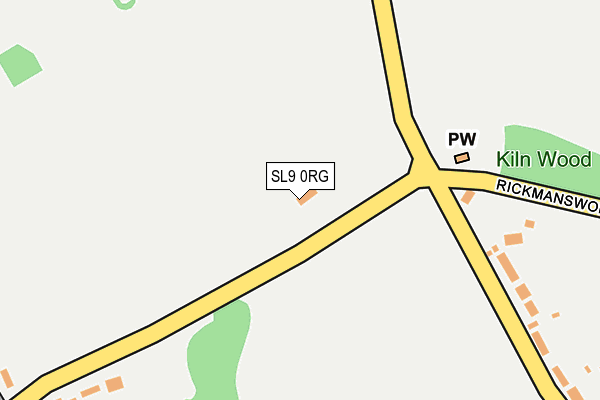 SL9 0RG map - OS OpenMap – Local (Ordnance Survey) SL9 0RG map - OS OpenMap – Local (Ordnance Survey)