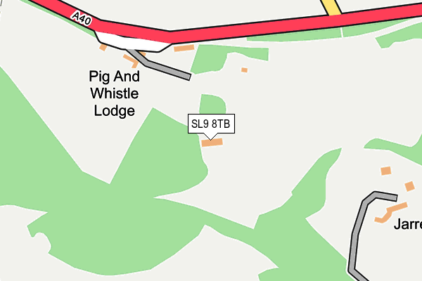 SL9 8TB map - OS OpenMap – Local (Ordnance Survey) SL9 8TB map - OS OpenMap – Local (Ordnance Survey)