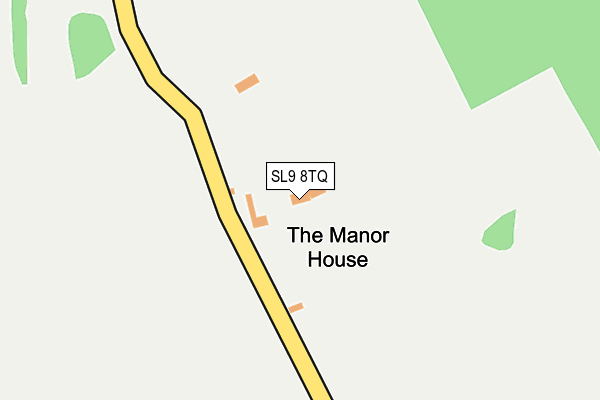 SL9 8TQ map - OS OpenMap – Local (Ordnance Survey) SL9 8TQ map - OS OpenMap – Local (Ordnance Survey)
