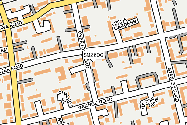 SM2 6QG map - OS OpenMap – Local (Ordnance Survey) SM2 6QG map - OS OpenMap – Local (Ordnance Survey)