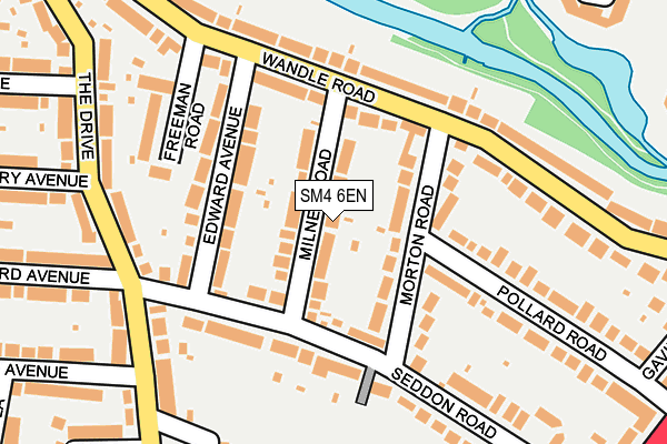 SM4 6EN map - OS OpenMap – Local (Ordnance Survey) SM4 6EN map - OS OpenMap – Local (Ordnance Survey)