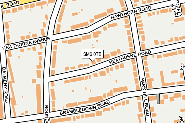 SM6 0TB map - OS OpenMap – Local (Ordnance Survey) SM6 0TB map - OS OpenMap – Local (Ordnance Survey)