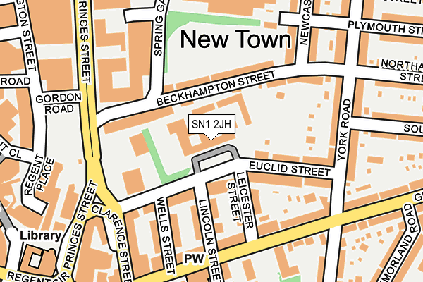 SN1 2JH map - OS OpenMap – Local (Ordnance Survey) SN1 2JH map - OS OpenMap – Local (Ordnance Survey)