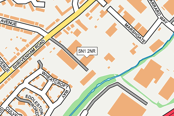 SN1 2NR map - OS OpenMap – Local (Ordnance Survey) SN1 2NR map - OS OpenMap – Local (Ordnance Survey)