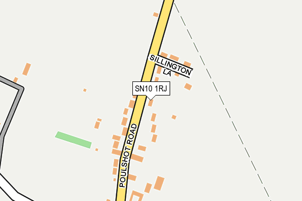 SN10 1RJ map - OS OpenMap – Local (Ordnance Survey) SN10 1RJ map - OS OpenMap – Local (Ordnance Survey)