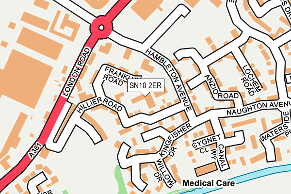 SN10 2ER map - OS OpenMap – Local (Ordnance Survey) SN10 2ER map - OS OpenMap – Local (Ordnance Survey)