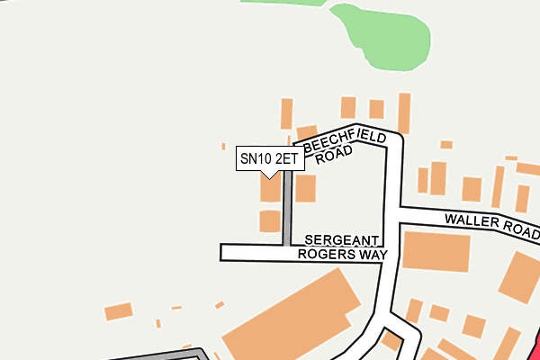 SN10 2ET map - OS OpenMap – Local (Ordnance Survey) SN10 2ET map - OS OpenMap – Local (Ordnance Survey)
