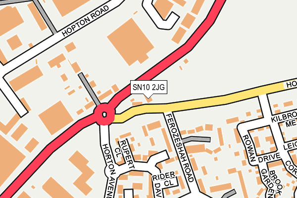 SN10 2JG map - OS OpenMap – Local (Ordnance Survey) SN10 2JG map - OS OpenMap – Local (Ordnance Survey)