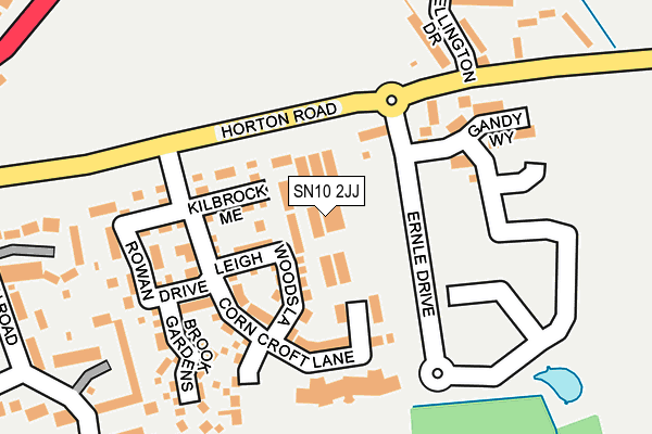 SN10 2JJ map - OS OpenMap – Local (Ordnance Survey) SN10 2JJ map - OS OpenMap – Local (Ordnance Survey)