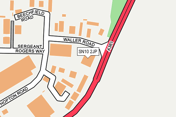 SN10 2JP map - OS OpenMap – Local (Ordnance Survey) SN10 2JP map - OS OpenMap – Local (Ordnance Survey)