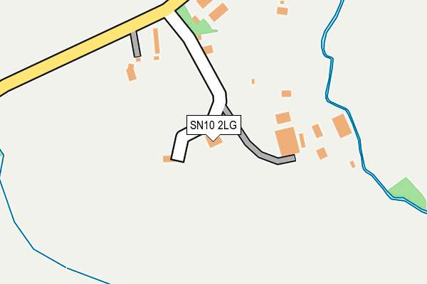 SN10 2LG map - OS OpenMap – Local (Ordnance Survey) SN10 2LG map - OS OpenMap – Local (Ordnance Survey)