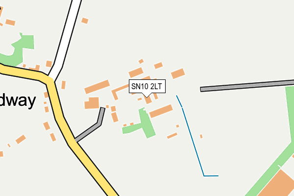 SN10 2LT map - OS OpenMap – Local (Ordnance Survey) SN10 2LT map - OS OpenMap – Local (Ordnance Survey)